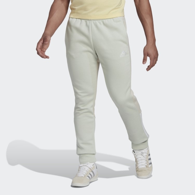 Calça De Lã Adidas Essentials Colorblock Verde