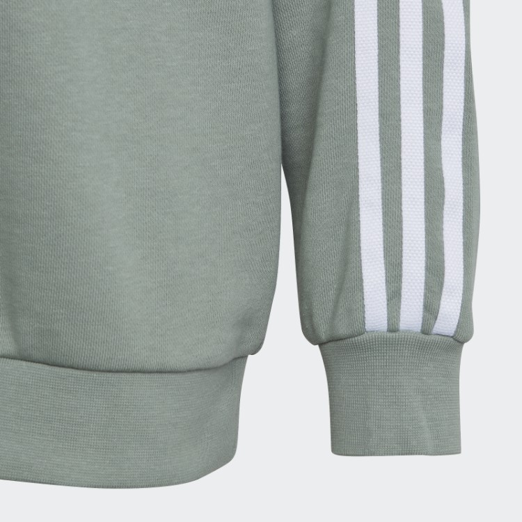 Moletom Com Estampa Animal Print Adidas Verde Prateado