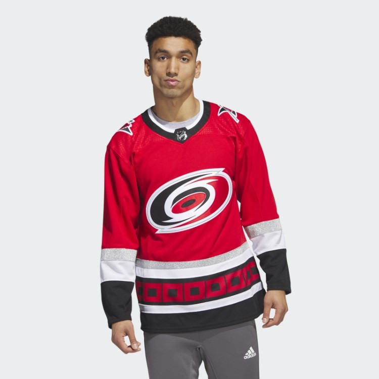 Adidas Red Hurricanes Anniversary Camisa Autêntica
