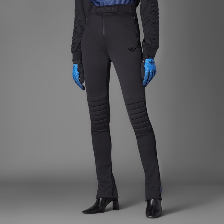 Legging Versão Preta Azul Adidas