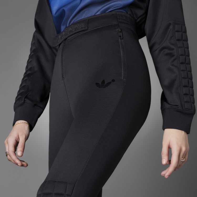 Legging Versão Preta Azul Adidas