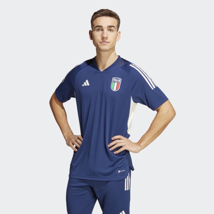 Camisa Italiana Tiro 23 Pro Adidas Azul Escuro