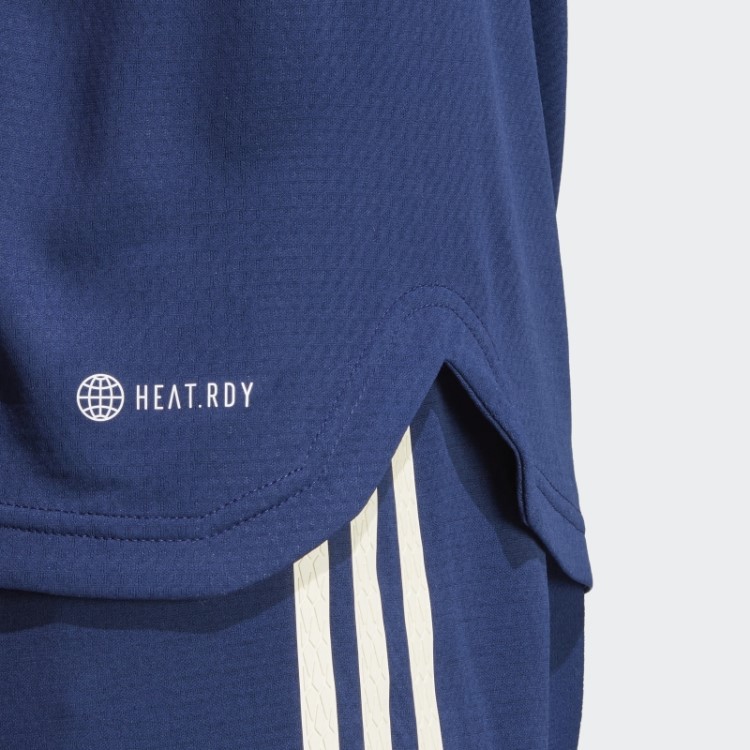 Camisa Italiana Tiro 23 Pro Adidas Azul Escuro