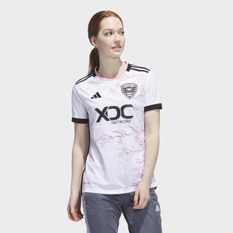 Adidas Branco D.c. Camisa Visitante Do United 23/24