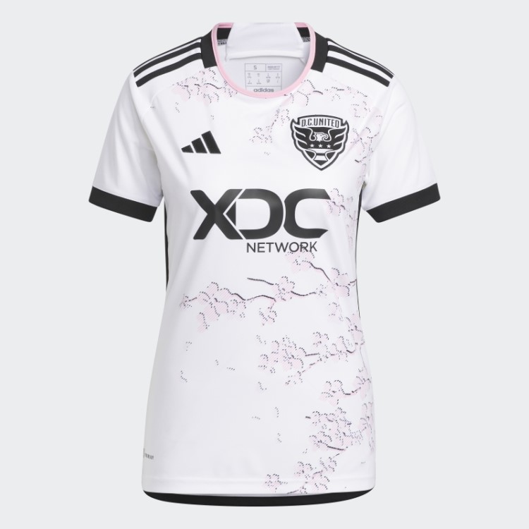 Adidas Branco D.c. Camisa Visitante Do United 23/24
