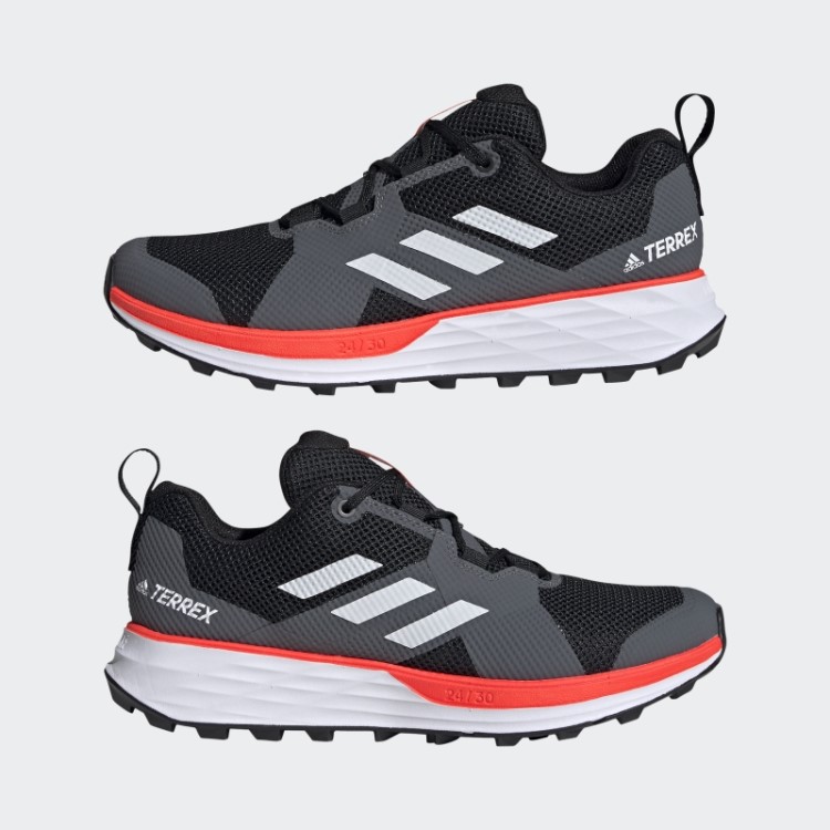 Tênis De Corrida Terrex Two Trail Adidas Preto