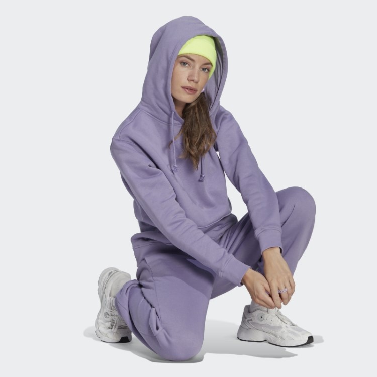 Moletom De Lã Lilás Adicolor Essentials Adidas