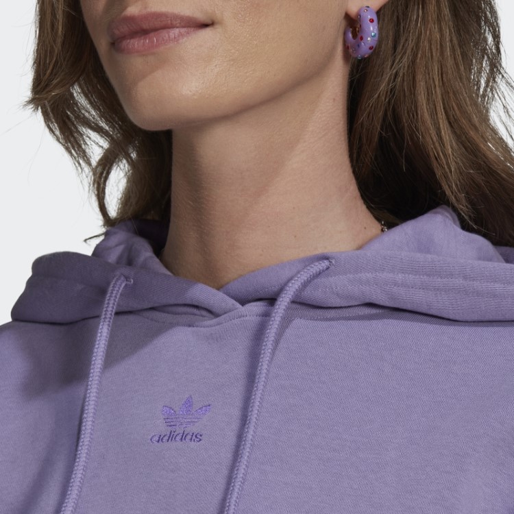 Moletom De Lã Lilás Adicolor Essentials Adidas