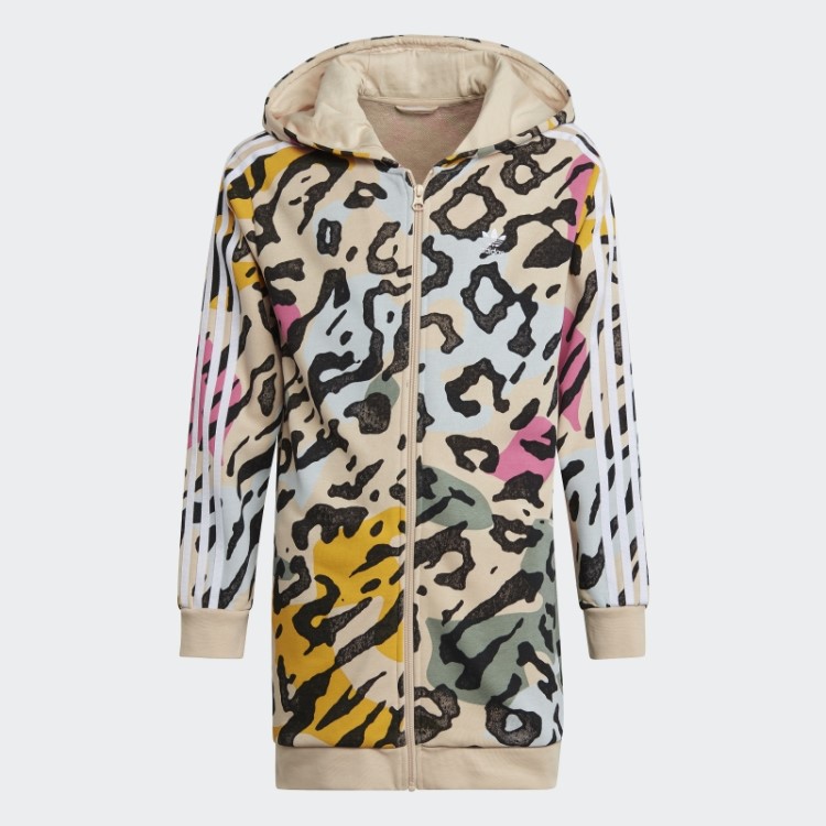 Moletom Alongado Com Estampa De Animal Sand Adidas