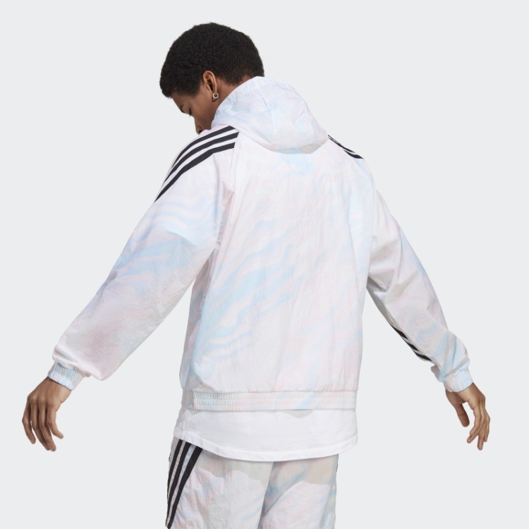 Adidas Moletom Branco Com Estampa Allover ícones Future Icons