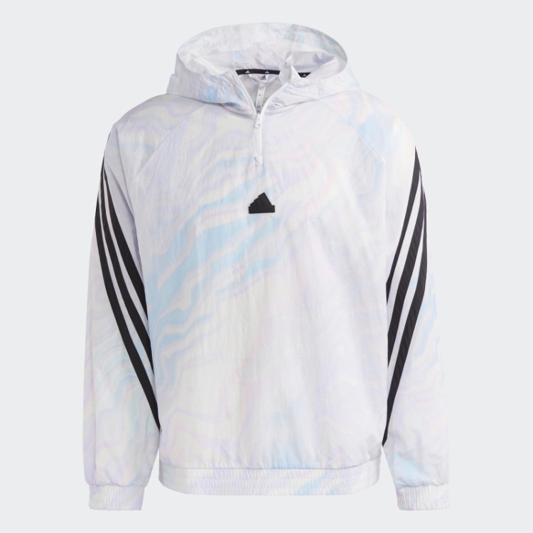 Adidas Moletom Branco Com Estampa Allover ícones Future Icons