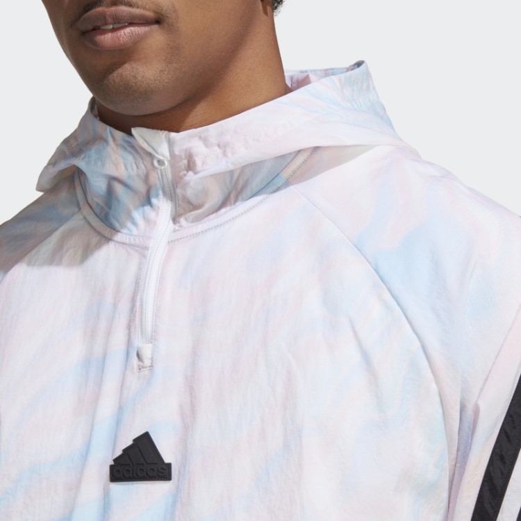 Adidas Moletom Branco Com Estampa Allover ícones Future Icons