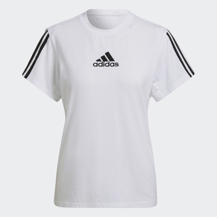 Aeroready Made For Training Camiseta Com Toque De Algodão Adidas Branca