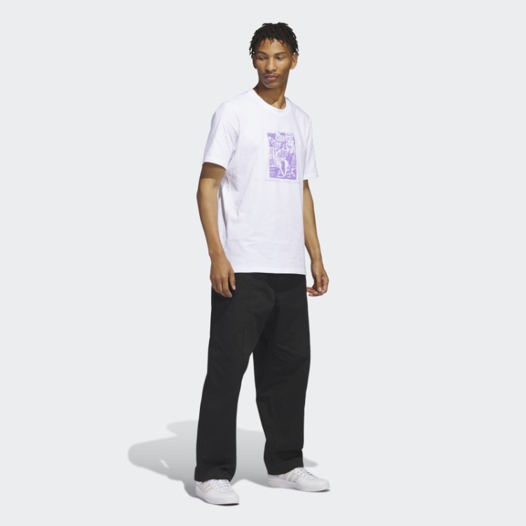 Camiseta Adidas Dill Compassion Branca