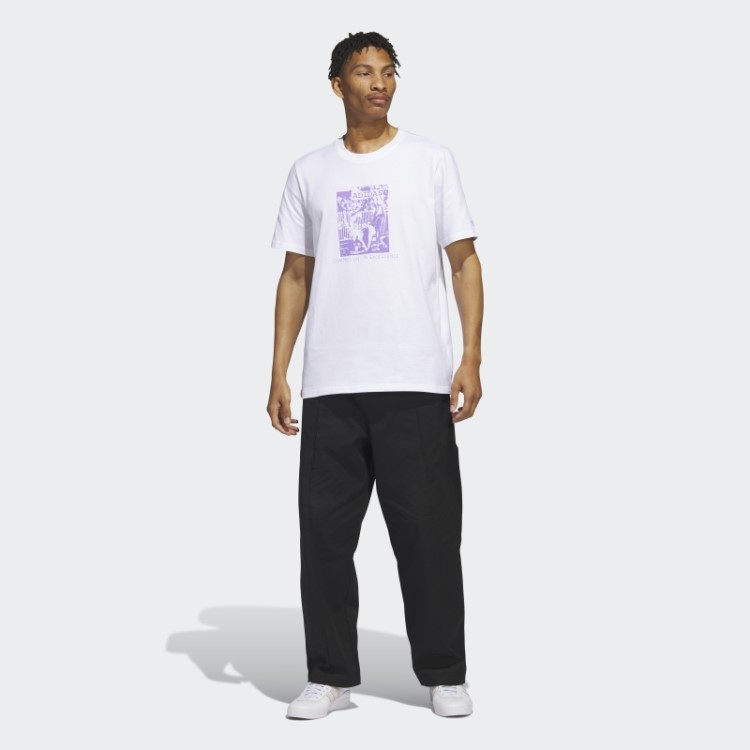 Camiseta Adidas Dill Compassion Branca