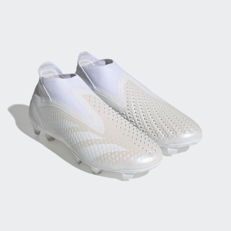Adidas Predador Branco Precisão + Botas De Chão Firme
