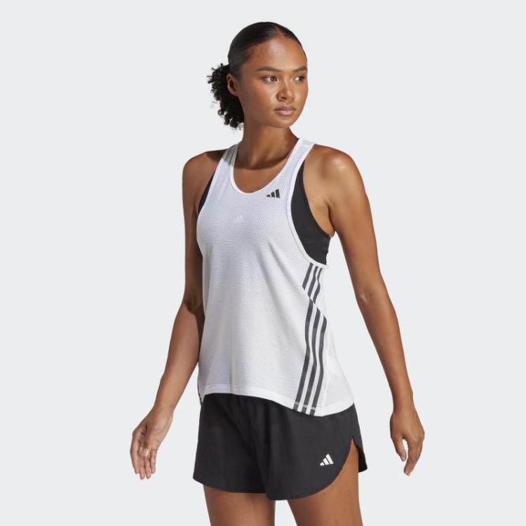 ícones De Corrida Feitos Com A Natureza Regata De Corrida Branca Adidas