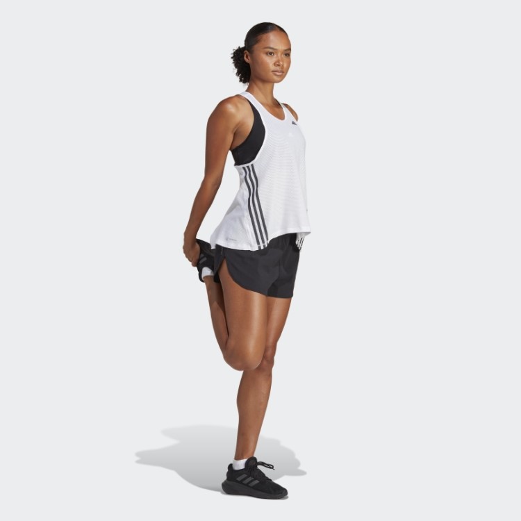 ícones De Corrida Feitos Com A Natureza Regata De Corrida Branca Adidas