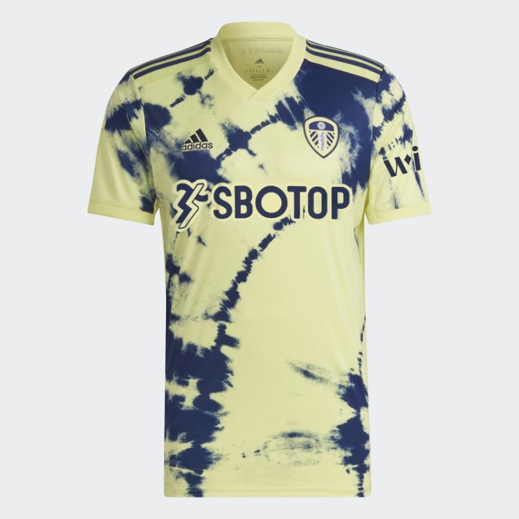 Adidas Roxo Amarelo Leeds United Fc 22/23 Camisa Fora