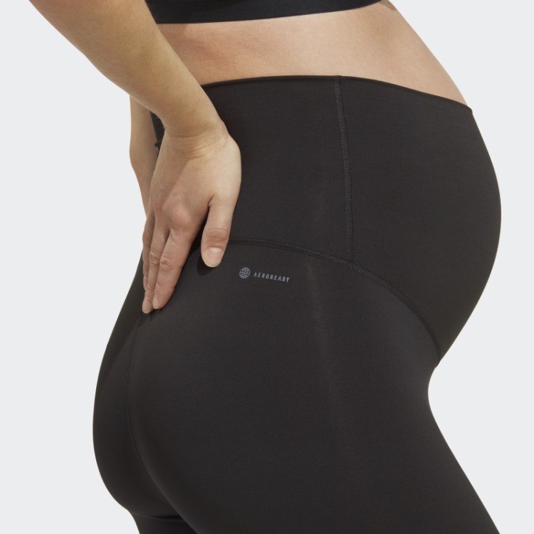 Legging Adidas Yoga 7/8 (maternidade) Preta