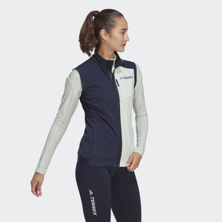 Adidas Terrex Xperior Colete De Esqui Cross-country Verde Elegante