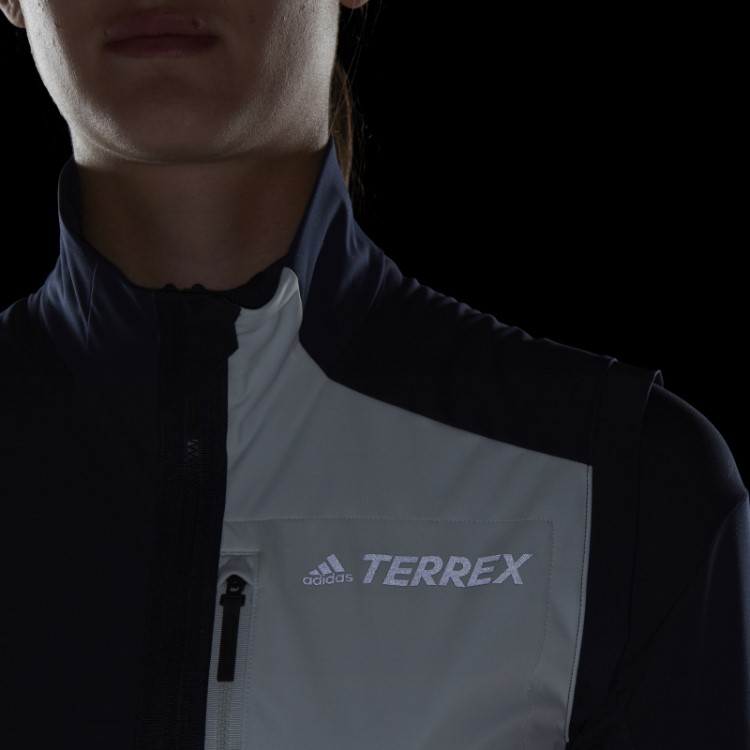 Adidas Terrex Xperior Colete De Esqui Cross-country Verde Elegante