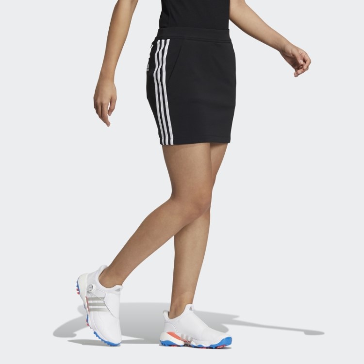 Saia Preta Com As 3 Listras Adidas