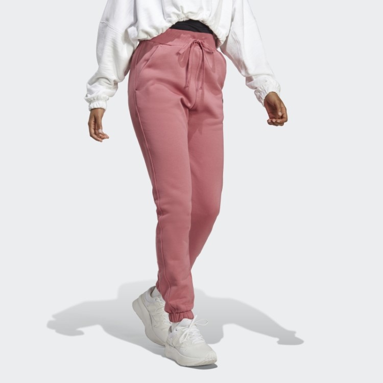 Calça De Lã Rosa Adidas Lounge