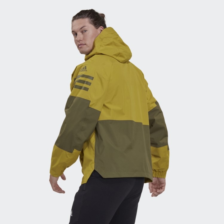 Anoraque Adidas Olive Utilitas Rain.rdy
