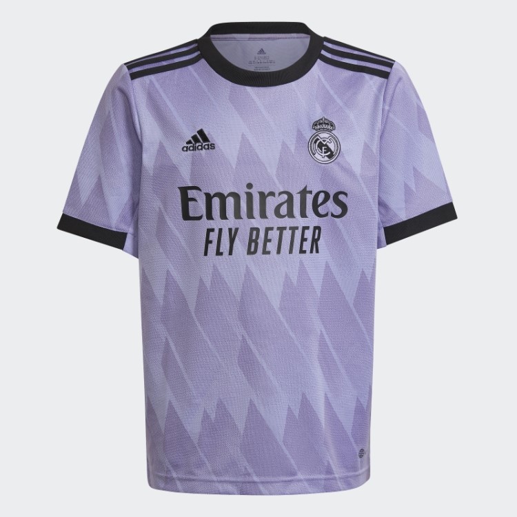 Camisa Away Do Real Madrid 22/23 Roxo Claro Adidas
