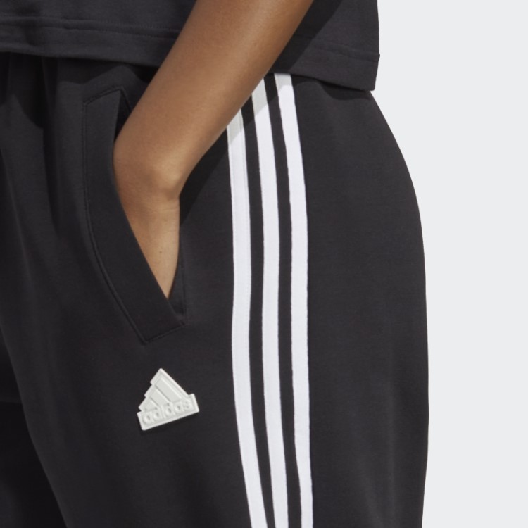 Calça Preta Future Icons Com As Três Listras Adidas