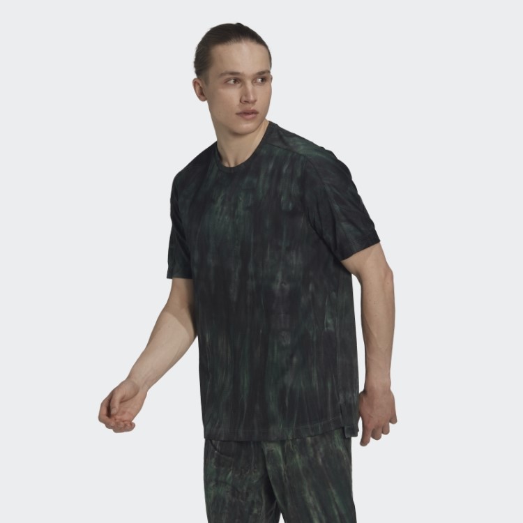Camiseta Adidas Green Oxide Training Spray Dye