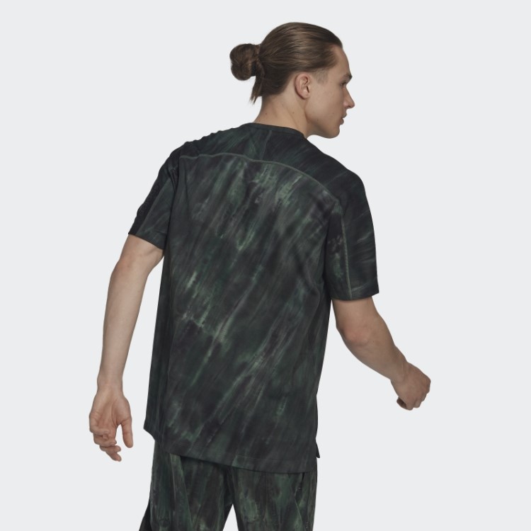 Camiseta Adidas Green Oxide Training Spray Dye