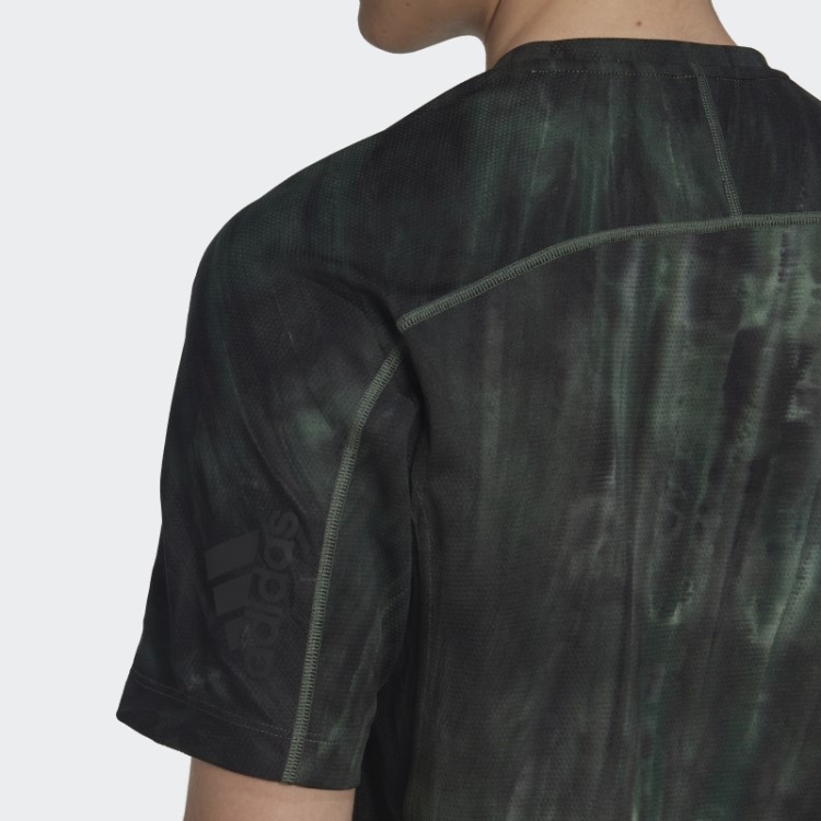 Camiseta Adidas Green Oxide Training Spray Dye