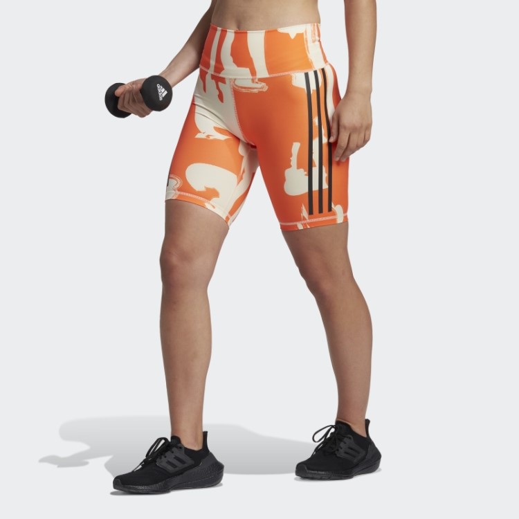 Bermuda Bike Adidas Ecru Tint Thebe Magugu