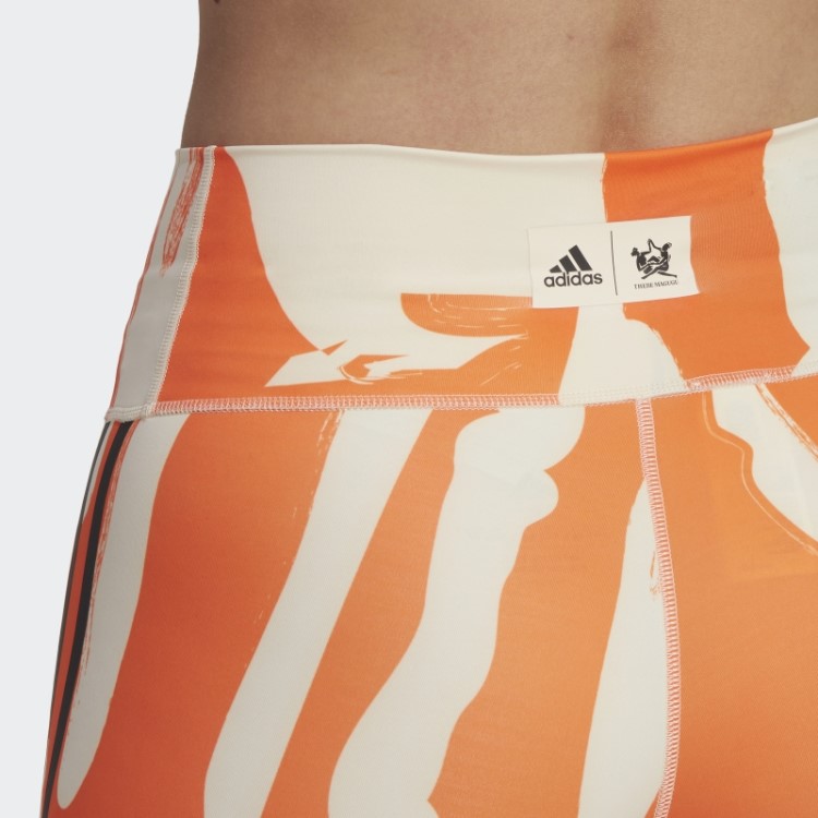 Bermuda Bike Adidas Ecru Tint Thebe Magugu