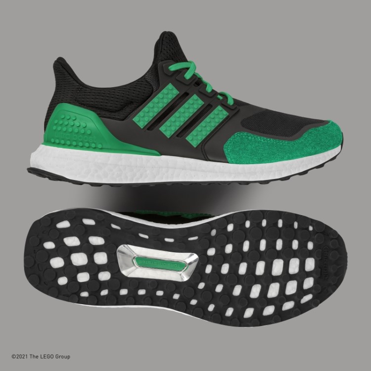 Adidas Ultraboost Dna X Lego Cores Sapatos Moda Verde