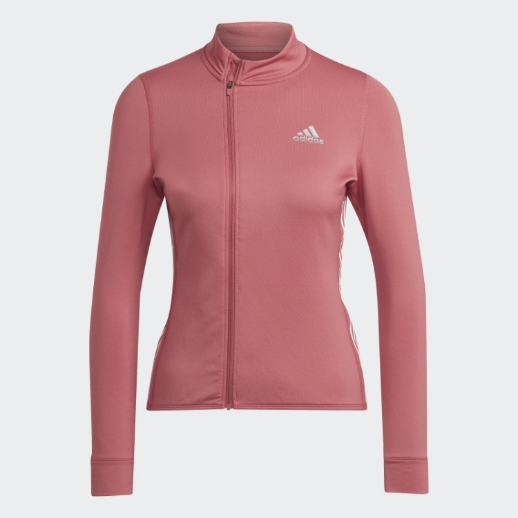 Camisa De Ciclismo Manga Longa Adidas The Cold.rdy Vermelha