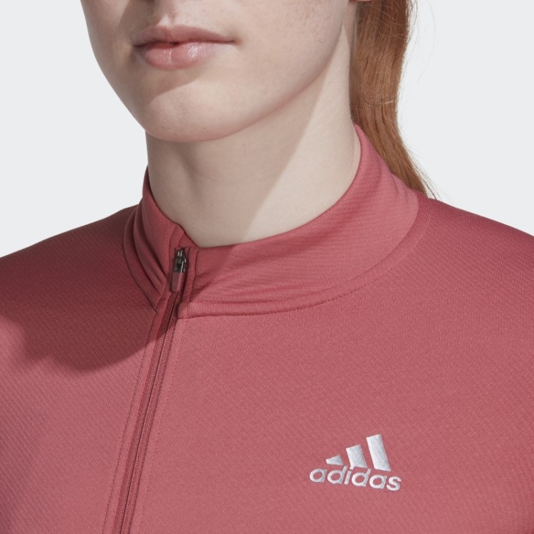 Camisa De Ciclismo Manga Longa Adidas The Cold.rdy Vermelha