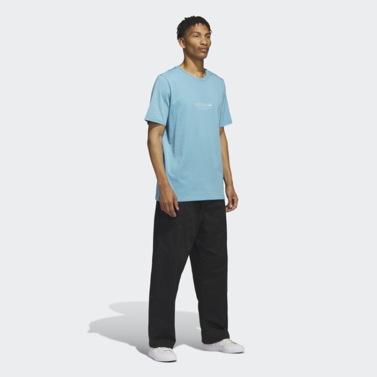 Camiseta Azul Adidas 4.0 Strike Through