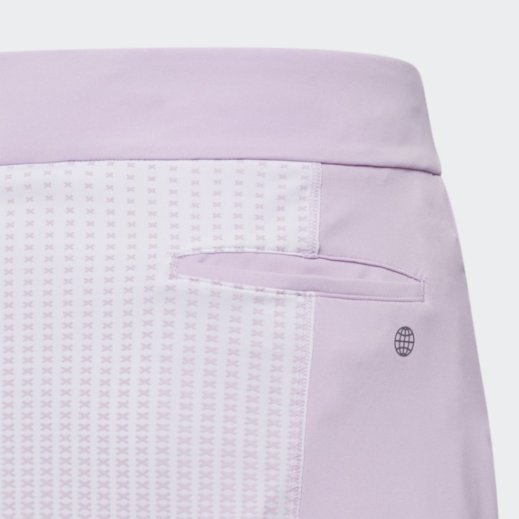 Short De Golfe Estampado Lilás Adidas