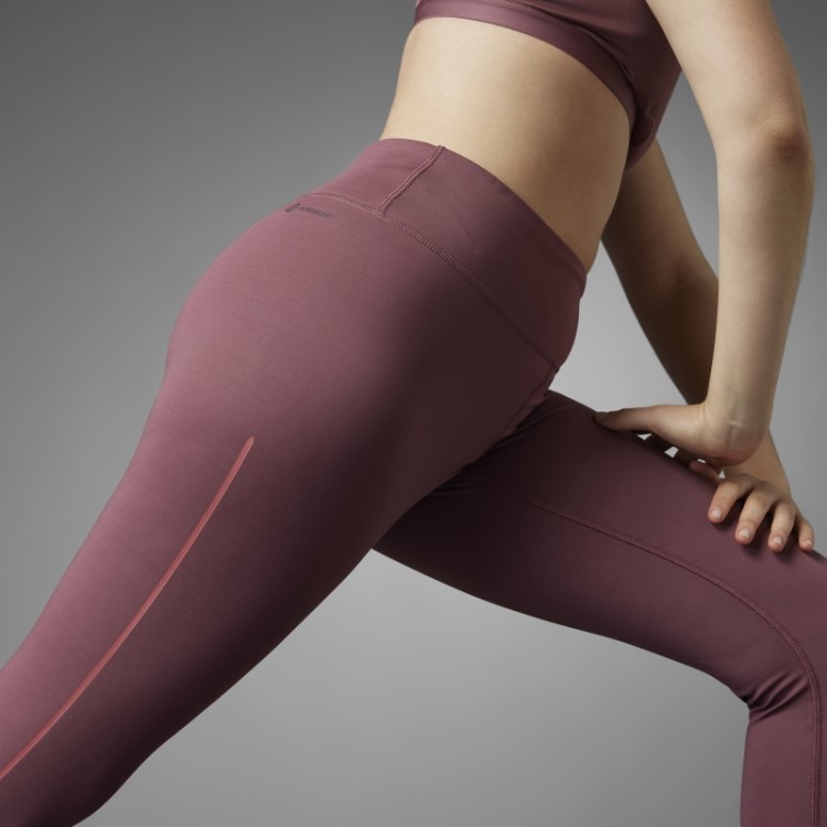 Leggings 7/8 De Yoga Adidas Bordô Autêntico Equilíbrio