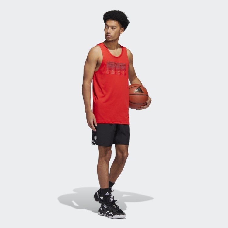 Vermelho Adidas D.o.n. Edição 4 Futuro Da Regata Rápida