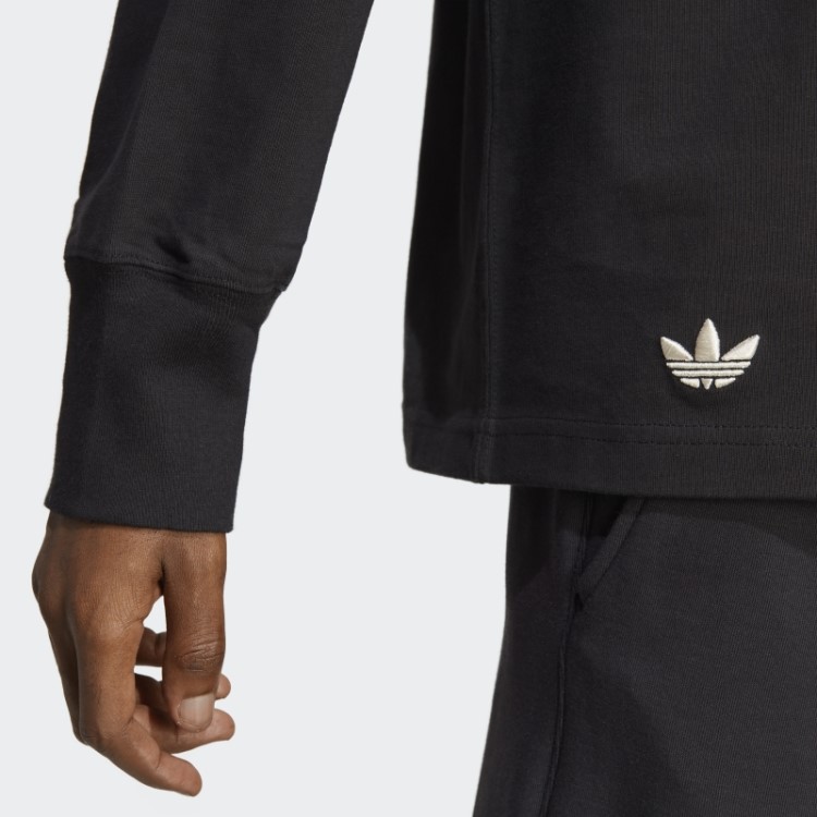 Top Preto Adicolor Neuclassics Manga Longa Adidas
