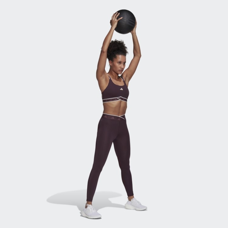 Moda Adidas Powerimpact Training Suporte Médio Sutiã Techfit Tom Ecru