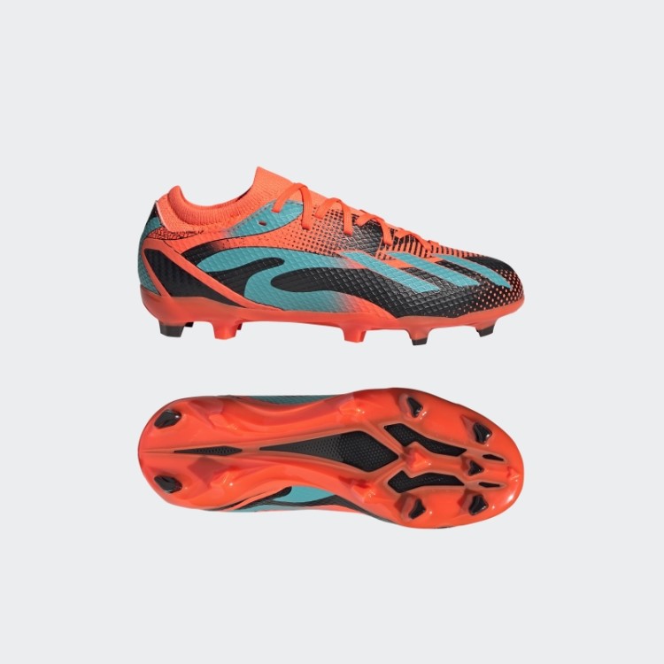 Chuteira Adidas Orange X Speedportal Messi.3 Para Piso Firme