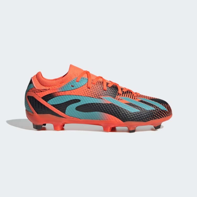 Chuteira Adidas Orange X Speedportal Messi.3 Para Piso Firme