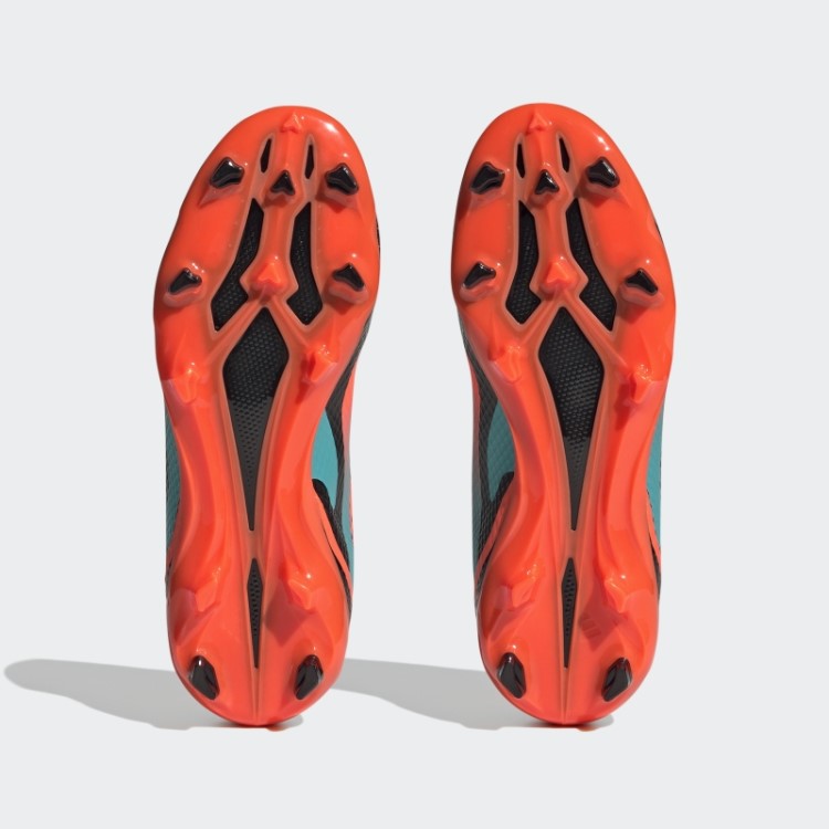 Chuteira Adidas Orange X Speedportal Messi.3 Para Piso Firme