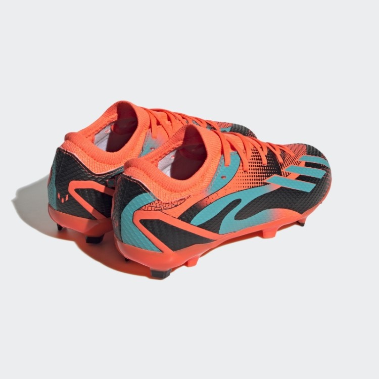 X Speedportal Messi.3 Botas De Chão Firme Laranja Adidas