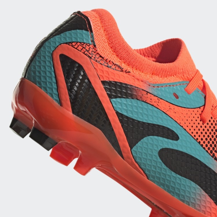 X Speedportal Messi.3 Botas De Chão Firme Laranja Adidas
